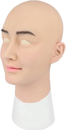 Miniatura 4 de High Quality Silicon Realistic Female Mask, Halloween Masks be female Made, Cosplay mask