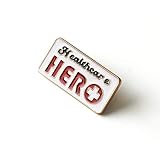 Nurse Gifts for Women Funny - Cute Healthcare Hero Enamel Lapel Pin Badge - Charm Hero Nurse Pin...