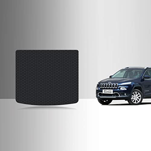 TOUGHPRO Cargo/Trunk Mats Accessories for Jeep Cherokee All Weather Heavy Duty (Made in USA) Black Rubber 2019 2020 2021 2022 2023 2024