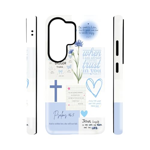 qizjio Christian Bible Verse Phone Case – Shockproof Cover for Samsung Galaxy S26 Ultra