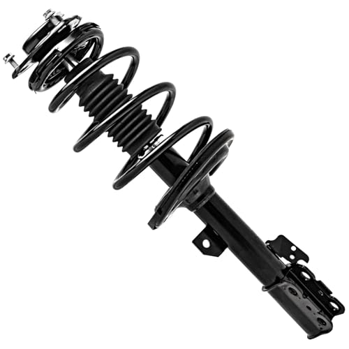 Image of Detroit Axle - FWD Front Struts & Coil Spring + Rear Shock Absorbers Replacement for 2011-2014 Toyota Sienna 3.5L