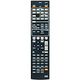Télécommande de rechange RAV332 WT92680EX compatible avec Yamaha RX V367 RX V467 YHT 493 RX V567 HTR 5063 YHT 693 HTR 4063 HTR 3063 HTR 3064 YHT 393 YHT 393 YHT 393 HT 893 Récepteur A/V RX V367BL HTR