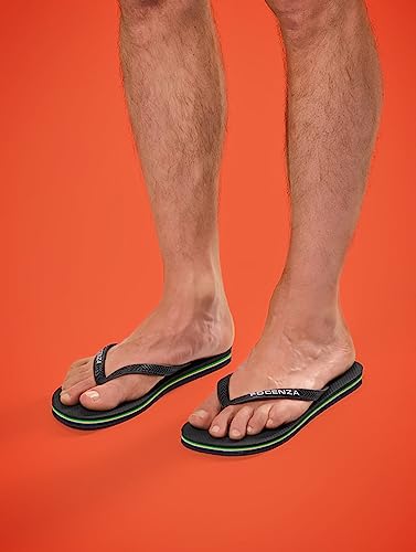 Chanclas Focenza unisex para playa y piscina color negro talla 37/38 EU 4