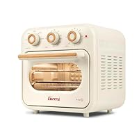 Girmi FG28 Ecofrit 14 L Friggitrice ad Aria e Forno Multifunzione, 1300W, 14 Litri, Maxi Ventola, 230 &deg;C, 5 Funzioni, Luce Interna, Ricettario e Accessori Inclusi