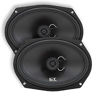CT Sounds 6x9 Inch Coaxial Car Speakers (Pair) - 2 Way Full Range