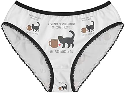 SpreadPassion A Woman Cannot Survive On Coffee Alone Panties, Underwear, Briefs, Cotton Briefs,