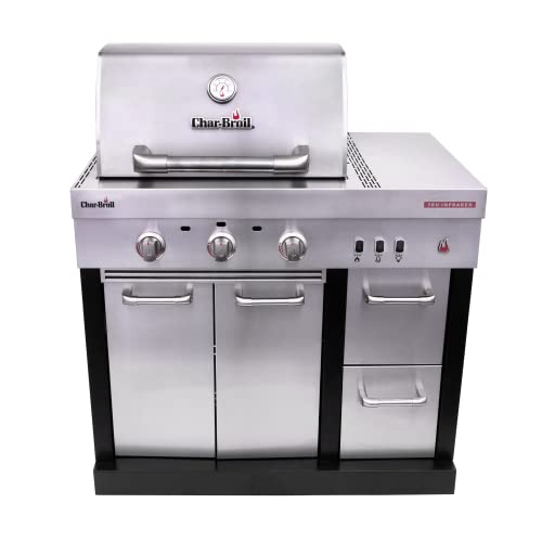 Charbroil Medallion Series Modular Outdoor Kitchen Amplifire 3-Burner Gas Grill - 463246018