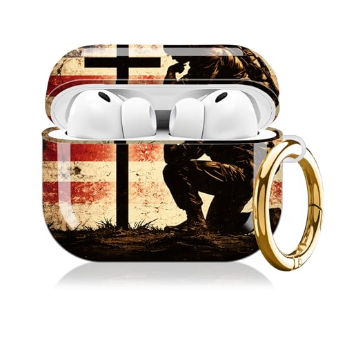 KLLRO RUO�P�[�X AirPod Pro 3����Ή� ���킢�� �t���v���e�N�V���� �n�[�h�J�o�[ �L�[�`�F�[���t�� ���f�B�[�X �K�[���Y �ϏՌ��P�[�X Airpod Pro ��3���� 2025 (�A�����J���� �\���W���[ �N���X�E�H�[)