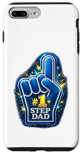 1 Step Dad �t�H�[���t�B���K�[�f�U�C���X�e�[�g�����g �X�}�z�P�[�X iPhone 7 Plus/8 Plus �p