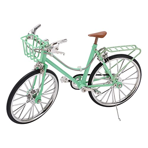 Jeanoko Mini bicicleta de dedo, ótima decoração atraente cores brilhantes brinquedo para mesa para e