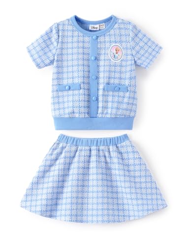 Image of Disney Frozen Elsa Minnie Princess Toddler Girl 2pcs Outfit Skirt Set 2-9Y
