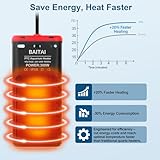 BAITAI 300W Aquarium Heater, PTC Submersible Fish Tank Heater with External LED Thermostat Controller, Dry-Run & Overheat Protection, Energy Efficient Shatterproof Heater for 100–300L Tanks - Image 4