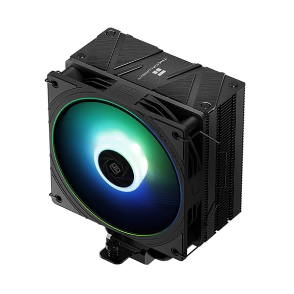 Thermalright Assassin Spirit 120 EVO Black CPU Cooler, 120mm PWM Quiet ARGB Fan CPU Air Cooler, AGHP 4th Technology, Support Intel lga1700/1150/1151/1200,AMD AM4 AM5, Computer Cooler(AS120 EVO)
