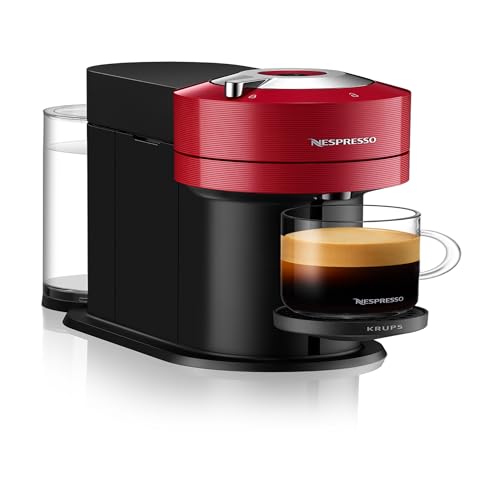 Nespresso Krups Machine à Café, Cafetière Espresso, Vertuo Next Rouge YY4296FD