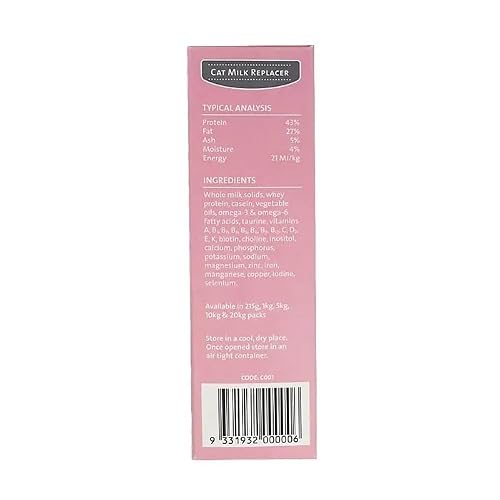 Wombaroo Cat Milk Replacer for Kittens - 7.5 Ounces (215 Grams)