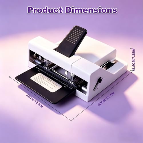 Agrafeuse robuste pour papier A3 A4 en imprimerie et bureau - 3