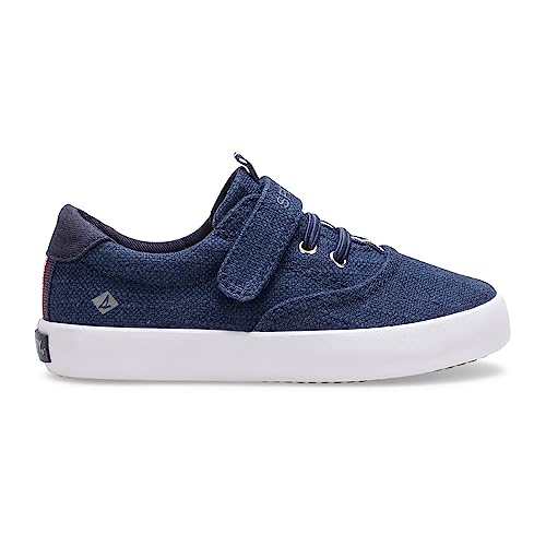 Sperry Spinnaker Washable JR Sneaker, Navy, 11 US Unisex Little Kid2