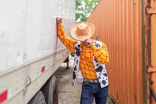 Sheriff Woody Cowboy Shirt Halloween Costume Cosplay