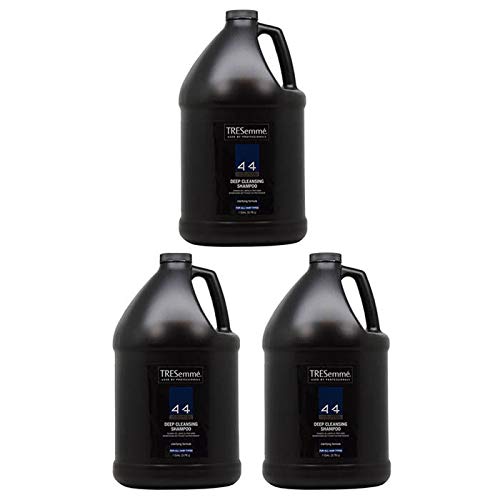 Tresemme 4 + 4 Deep Cleansing Shampoo 1 Gal (3 Packs)