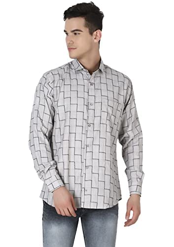 Image of DHRUVI TRENDZ Regular Fit Men's Shirt