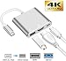 Produktbild Xisunred USB C HDMI Adapter 3 in 1, USB-C Multiport Adapter, unterstützt 100W Lade, 4K HDMI und USB 3.0, Kompatibel für iPad Pro 2020/2018, MacBook, Samung S20, Huawei, Surface und mehr