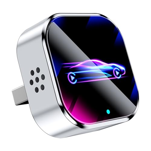 Adattatore Wireless Carplay Per Iphone – Aggiornamento Al Carplay Senza Fili, Plug & Play, Usb/Type-C, Mini & Stabile Adattatore Wireless Carplay Comp