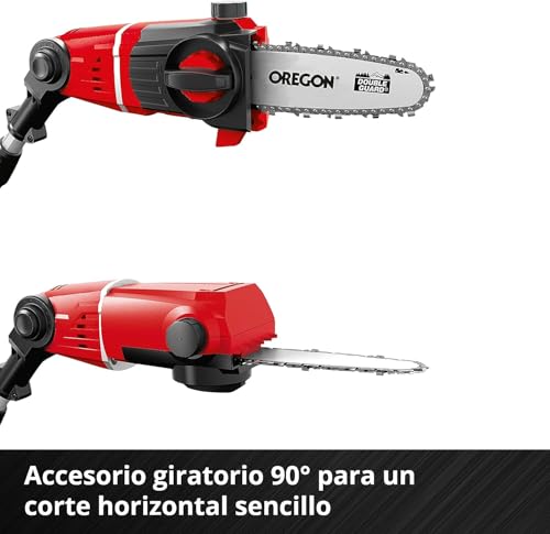 Miniatura 9 de Einhell Herramienta Multifunción De Batería Power X Change Ge-Hc 18 Li T Solo - 200 W, 18 V, Cortasetos Y Sierra Eléctrica 2 En 1, Espada Oregon, Cargador Y Batería No Incluidas
