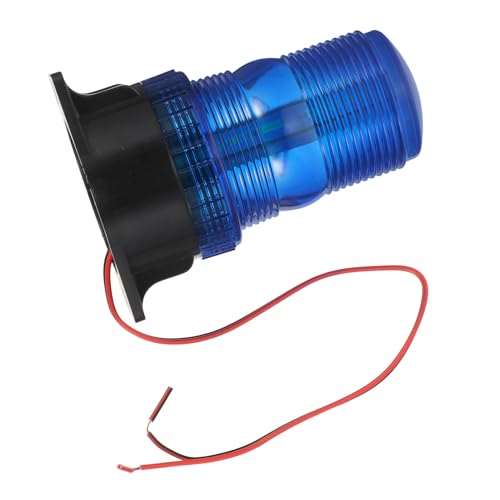 Luz estroboscópica azul de 15w alta visibilidad y resistencia en maquinaria