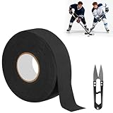 【Rouleau Extra Long】Vous recevrez un rouleau de ruban adhésif antidérapant de 2,5 cm x 25 mètres. Des ciseaux sont inclus pour vous permettre de le couper à la longueur souhaitée et de l'adapter à différentes crosses de hockey. Polyvalent et flexible, il est idéal pour protéger divers équipements sportifs !