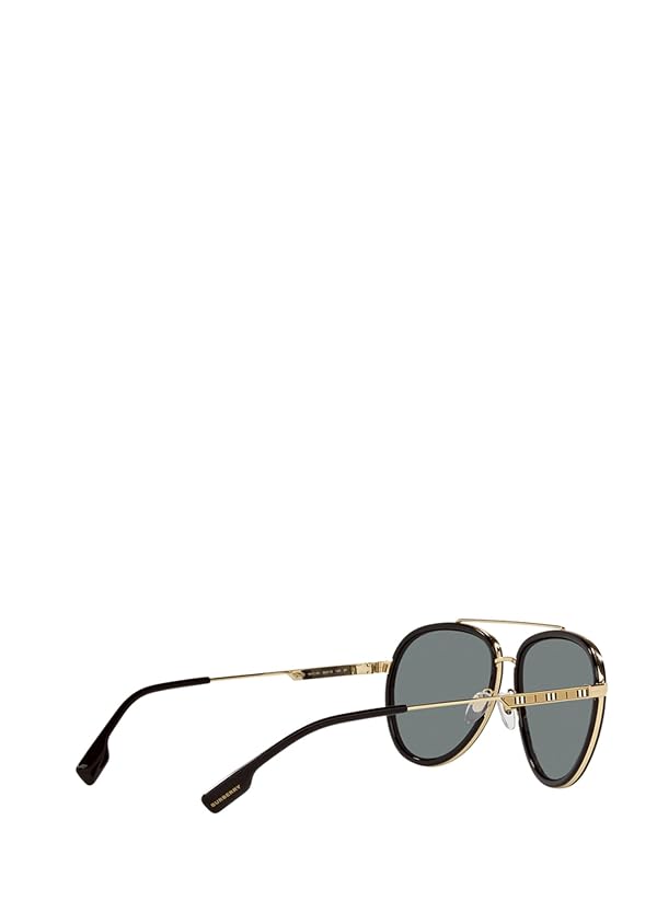 BURBERRY Sunglasses BE 3125 101781 Oliver Gold Polar Dark Grey by BURBERRY - Image 9