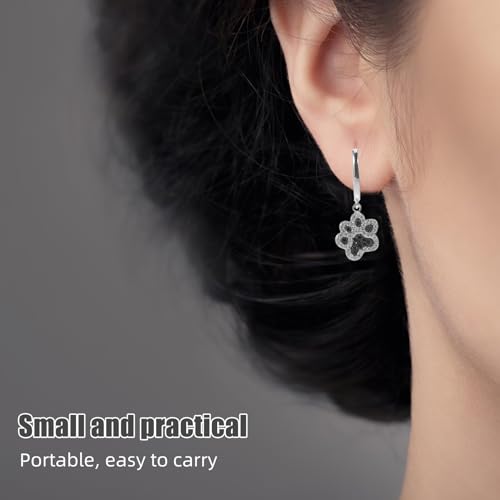 Boucles d'oreilles légères et élégantes motif griffes de chien