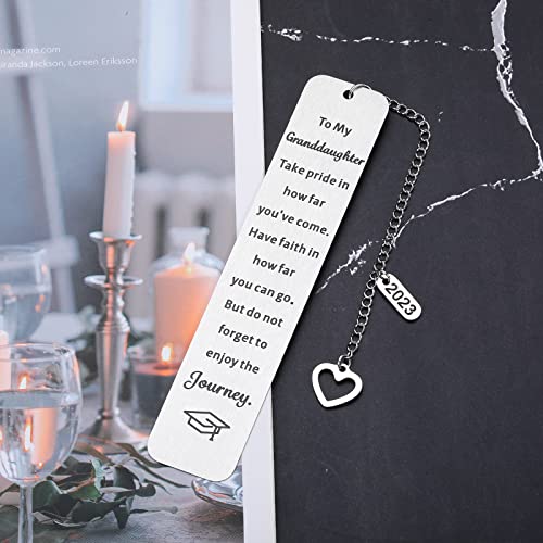 Graduation Gifts For Her Granddaughter Graduation Class Of 2023 Gifts 2023 College Graduation Gifts For Her Granddaughter High School Masters Degree Phd Graduation Gifts From Grandma Grandpa Bookmarks #TOP3