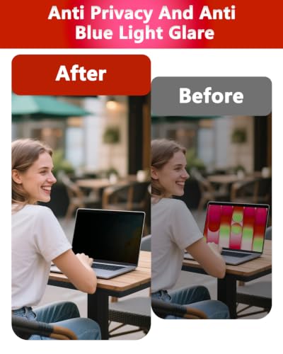 Image of Magnetic Privacy Screen Protector for MacBook Neo 13 Inch (2026, A18 Pro) | Removable Matte Laptop Privacy Filter Shield with MacBook Neo 13 Inch, Anti Blue Light and Glare