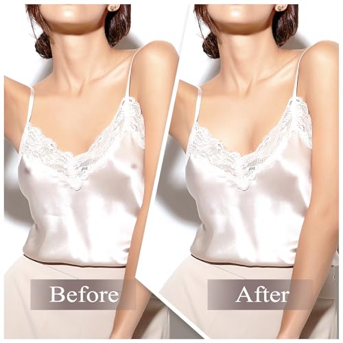 Image of Trifabricy Nipple Covers for Women, 2 Pairs Reusable Sticky Bra with Lift | 2 Pairs Value Set, Ultra-Thin Invisible Design, Strong Adhesive & Reusable, Lift & Push Up Effect, Skin-Friendly Silicone
