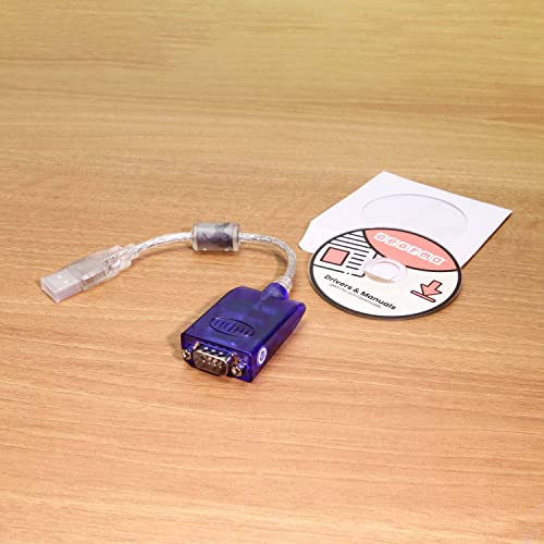 Puce FTDI RS232 DB-9 Gearmo adaptateur USB anticrash pour Windows 7 - 7