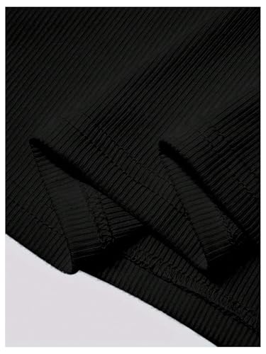 Men's Ribbed Sleeveless Tank Tops Crew Neck Slim Fit Gym Work Tank Undershirts Summer Tops4