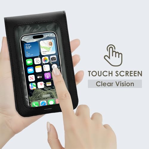 Small Crossbody Bags for Women, Leather Cell Phone Purse with Adjustable Strap, Handbags Bag for Travel Shopping3