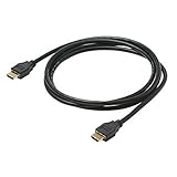 NAC Wire and Cables 3' FT HDMI Cable 1080p Video Resolution Male to Male 28 AWG High Definition Multi-Media Interface Interconnect with Gold Connectors