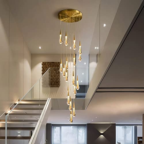 Lustre en cristal clair anti-éblouissement pour illuminer un îlot de cuisine sans fatigue - 5