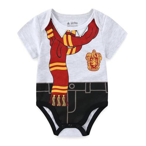 WARNER BROS Harry Potter Baby Boys 5 Pack Bodysuit for Newborn and Infant3