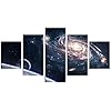 ZGNB Wanddecoratie Canvas kunstwerk voor muren Galaxy Planeet Achtergrond Decoratie High Definition Printing Slaapkamer…