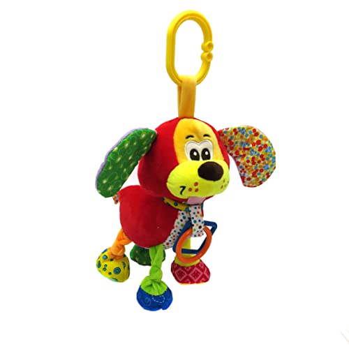 Pelucia Cachorro Atividades, Love, Vermelho