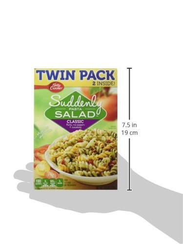 Betty Crocker Suddenly Pasta Salad, Classic, Twin Pack, 15.5 Oz #TOP6