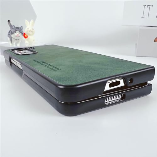 Housse anti-rayures Galaxy Z Fold 5 étui cuir mat pour mobile plié - 6