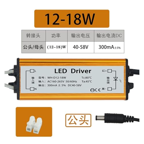 Alimentation à courant constant pour LED pilote de rechange plafonnier - 2