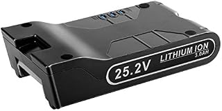 LabTEC XBAT200 Lithium Battery 25.2V 3000 mAh Replacement for Shark Battery XBA-T200 Hai ION Rocket IONFlex ION F80 IONFlex 2X IF200 IF250 IR70 IF130 IF260 Cordless Power tool