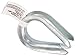 Chain .63in. Zinc Wire Rope Thimble