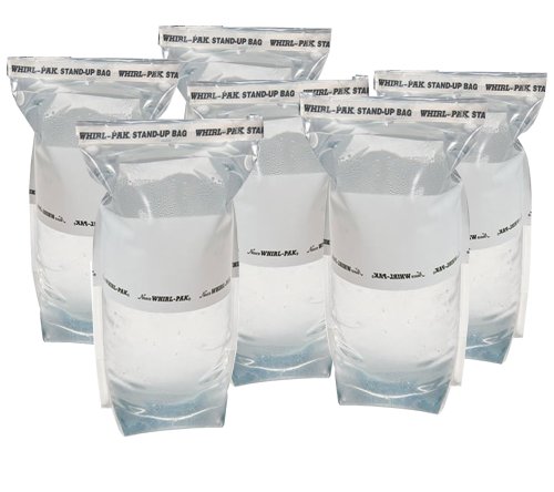 5col Survival Supply 36 Oz. Whirl-Pak Emergency Stand-Up Water Bags - Pack of 6 by 5col Survival Supply - Used condition - US$11.69