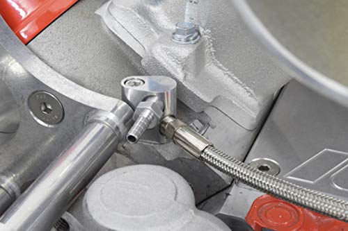 Ict Billet Ls Stacked Coolant Steam Crossover Tube For 3 Bolt Dbc Dbw Gen 3 Throttle Body Stainless Steel Braided Hose Kit Ls1 Lsx Lm7 Lr4 Lq4 Ls6 L59 Lq9 Lm4 L33 551675 #TOP4