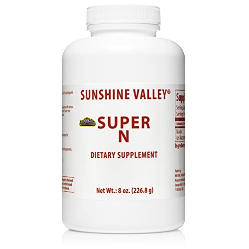 Sunshine Valley Super N Niacinamide Power (8 Oz) - Niacin Vitamin B3 Dietary Supplement For Energy, Digestion, Anti-Aging & Healthy Skin - Natural, Vegan, Gluten-Free, Flush-Free #TOP17